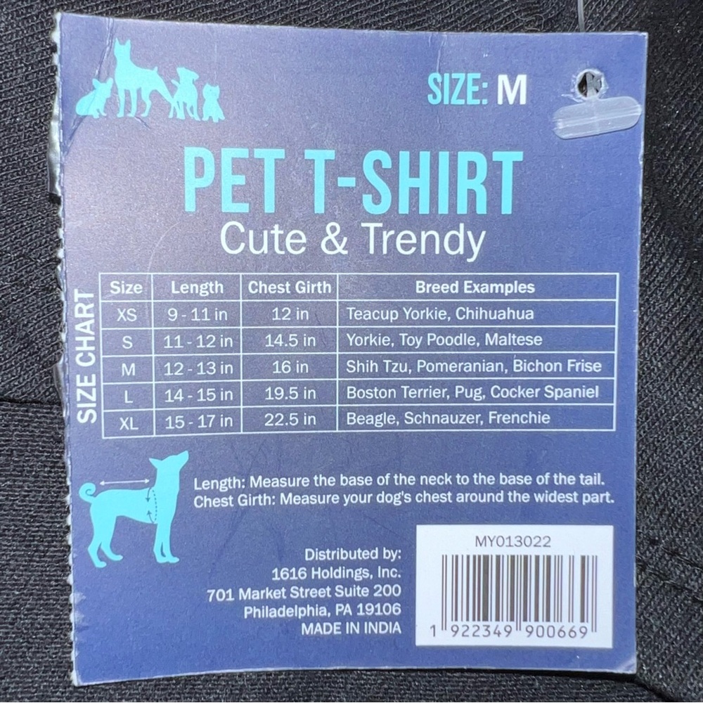 🌟NWT🌟 Pawsitively Fun! Wag Vibes Pet T-Shirt - Picture 4 of 6